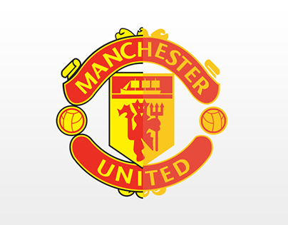 Manchester United Logo in Flat