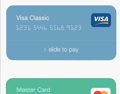 Payment process animation