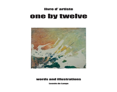 Livre d' Artiste : One by Twelve
