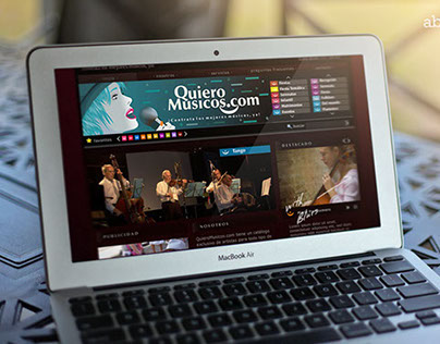 Propuesta sitio web "Quieromusicos.com"