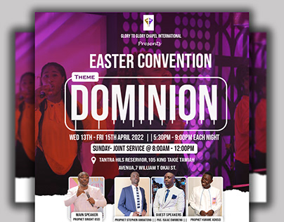 Easter Convention Flyer