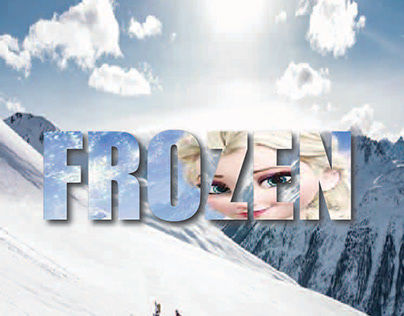 typography frozen