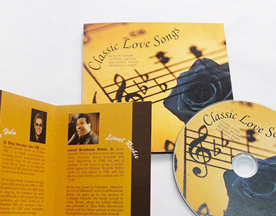 CD Packaging - Classic Love Song 