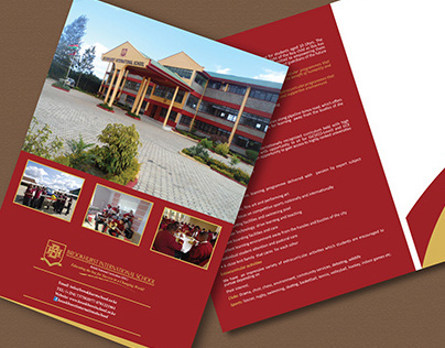 Brookhurst International School A4 Folder
