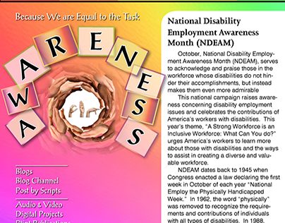 Website: National Disability Employment Month