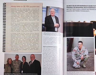 Military Psychology Magazine Spread