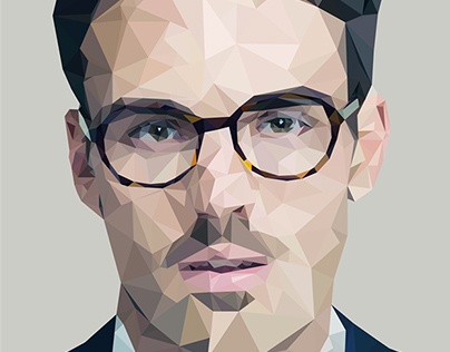 Low-Poly Hipster Man