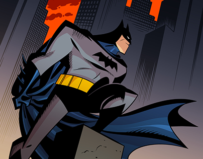 Inking & Coloring Bruce Timm