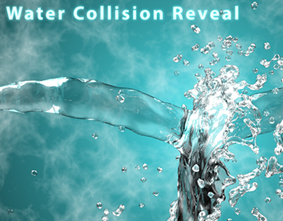 Water Collision Logo Reveal
