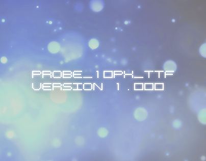 PROBE_10PX_TTF Regular Version 1.000