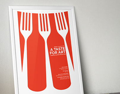 Taste For Art - Event Poster