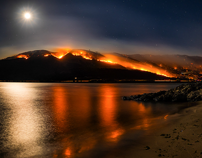 Fire Reflections