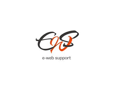 【e-web support 様】 ロゴ&名刺