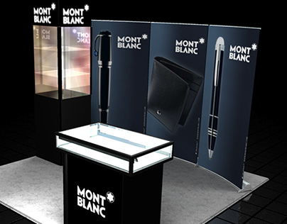 Mont Blanc Trade Show Exhibits