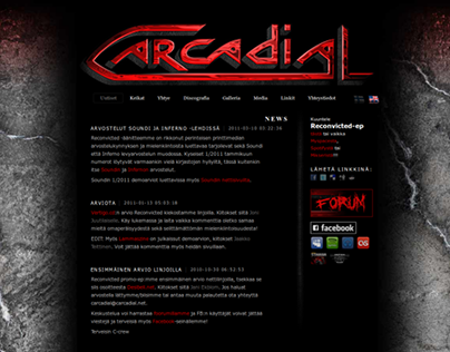 Carcadial - website
