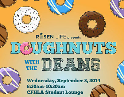 Doughnuts With the Deans