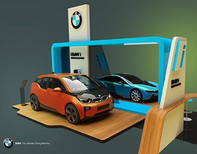 BMW exhibition Stand