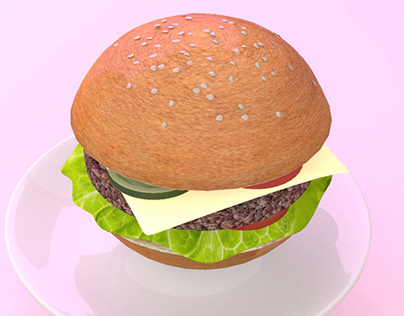 Calabash Burger 3D