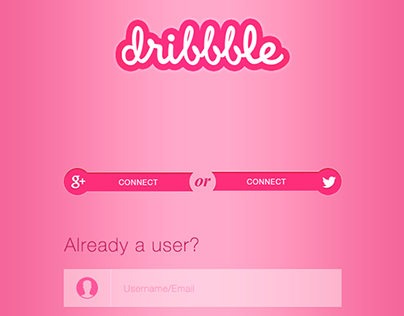 Dribbble iphone App