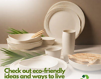 Ecolates Movement with Biodegradable Tableware