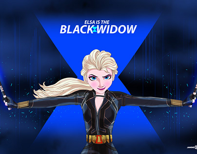 Elsa Black Widow