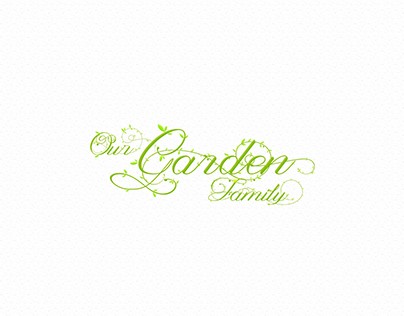 Our Family Garden Logo Design