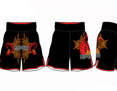 MMA Shorts Designs.