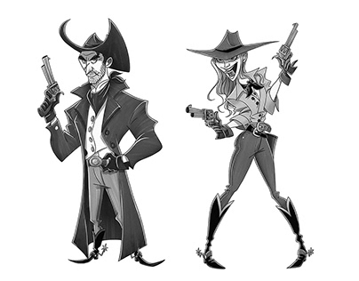 OUTLAWS SKETCHES