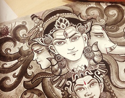 Shiva - Drawing