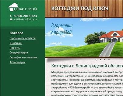 Website design and construction company
