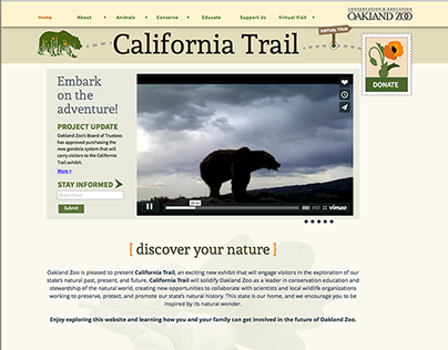 California Trails Responsive Website