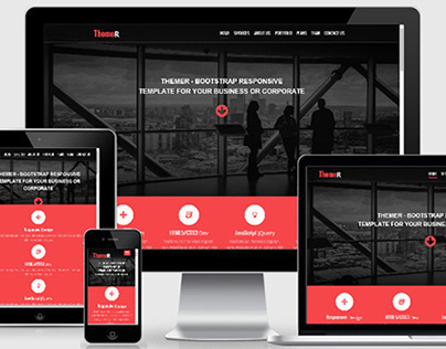 Themer-Free Bootstrap Responsive web template