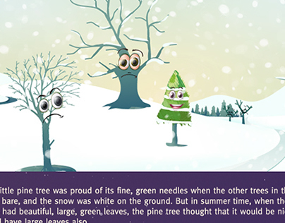 bed time story - little pine tree