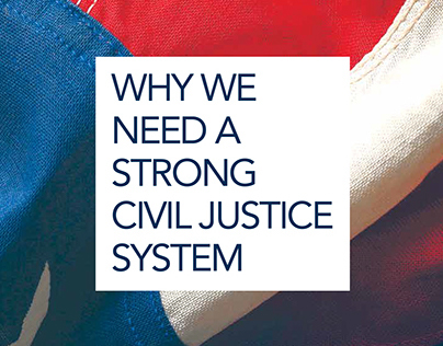 Civil Justice brochure