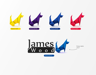 James Wood Logo Design