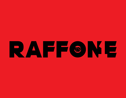Raffone: logo design