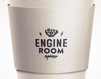 Logo Design for Engine Room Espresso (Proposal)