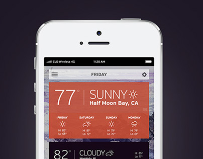 Mobile Weather App