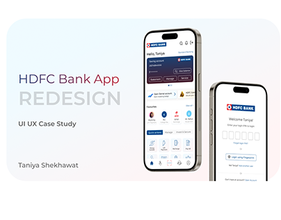 Project thumbnail - HDFC | App Redesign