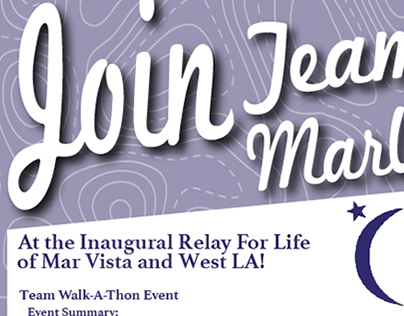 Relay For Life Flyer