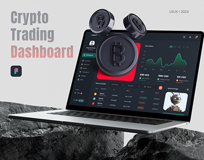 Project thumbnail - UX/UI | Dashboard Design for Crypto Trading