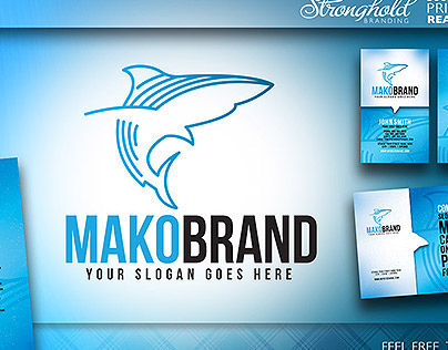 Shark Logo Brand Promo Kit