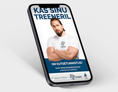 Personal trainers social campaign design