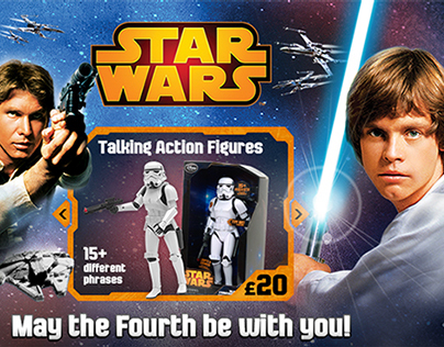 Star Wars - May the Fourth Online Campaign
