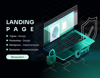 Empresa de Segurança tecnológica - Landing Page