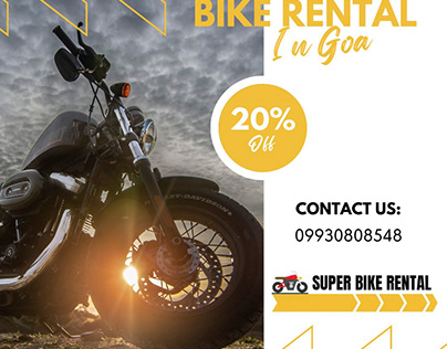 Super bike rental in Goa