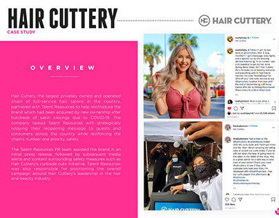 HAIR CUTTERY Brand Promotion Case Studies