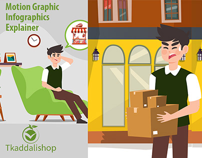 motion graphic tkaddalishop infographic explainer