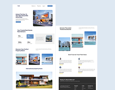 Project thumbnail - Real Estate Landing Page
