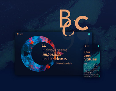 BCC - legal and accounting services website